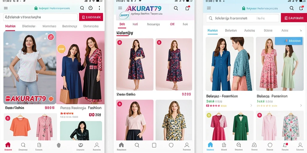 Tampilan antarmuka AKURAT79 yang modern dan mudah digunakan.