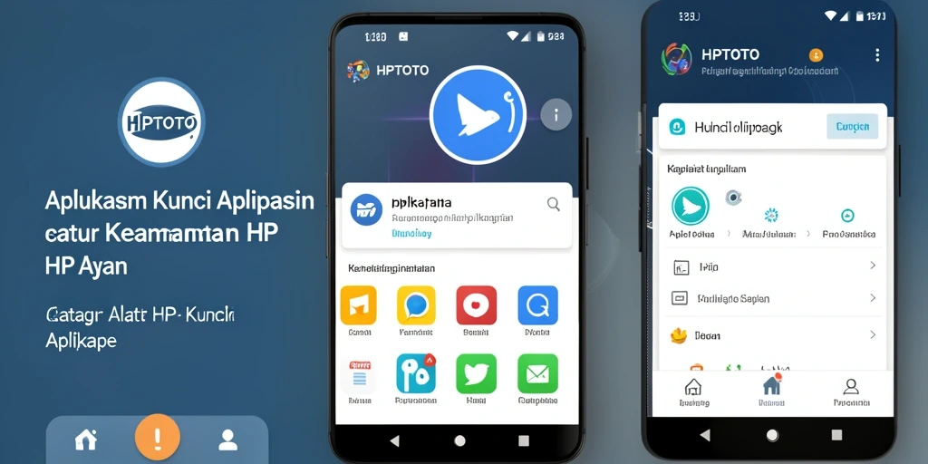 Tampilan antarmuka aplikasi HPTOTO yang sederhana dan efektif.